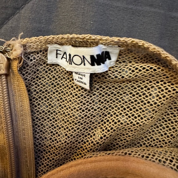 Fashion Nova Sheer Bedazzled Long Sleeve Gown Caught Your Attention Embellished - Picture 11 of 16